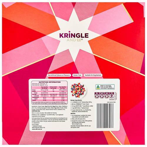 Front shot 3, Pavlova Base 500g