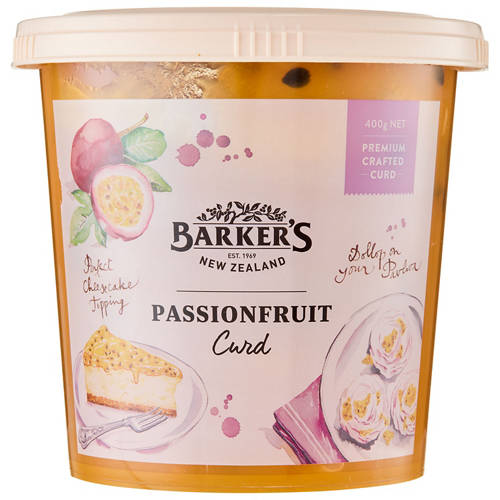 Front shot 2, Passionfruit Curd 400g