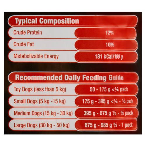 Nutrients 1, Dog Meaty Bites Lamb 1kg