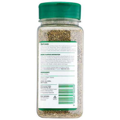 Front shot 3, Basil Leaves 65g