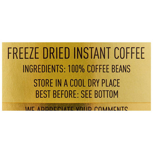 Ingredients 1, Classic Medium Roast Instant Coffee 400g