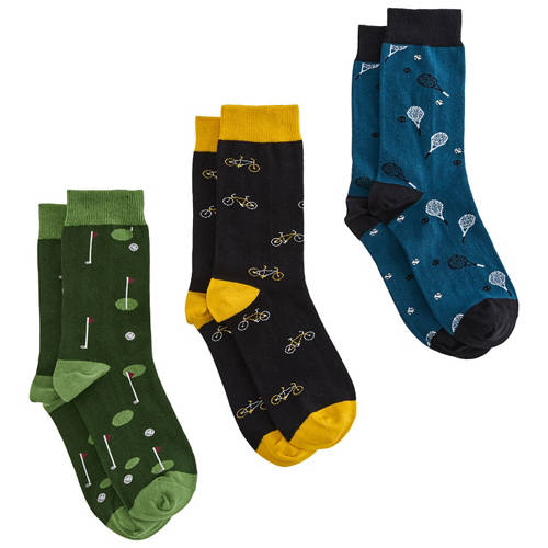 Front shot 2, Mens Socks 5 Pack