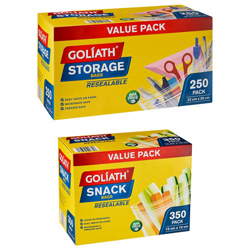 Group 1, Bulk Snack & Storage Bags