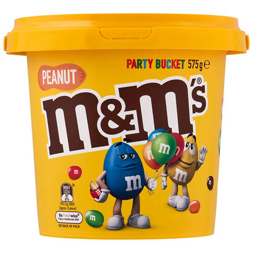 Front shot 2, M&M's Peanut Bucket 575g