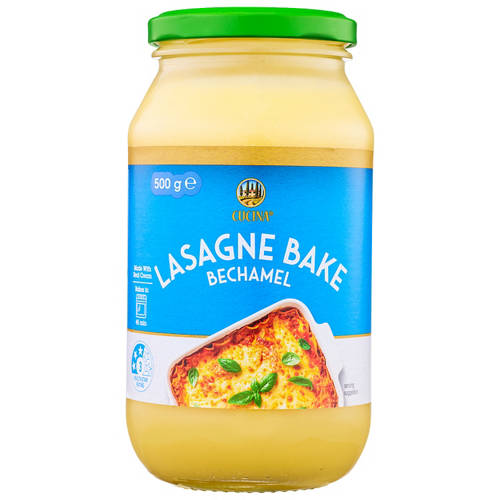 Front shot 2, Pasta Bake Lasagne Bechamel Sauce 500g