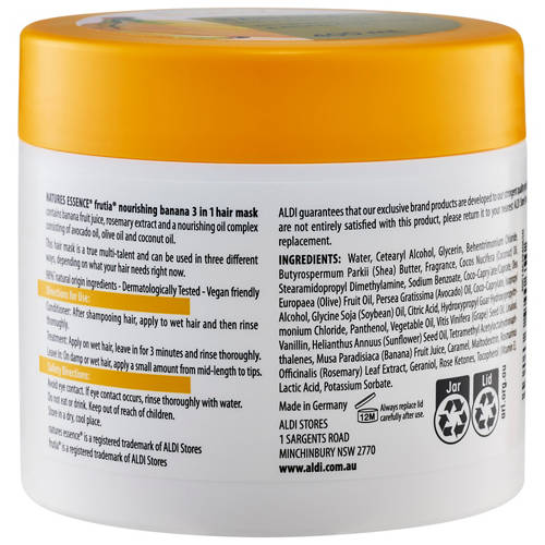 Front shot 2, Frutia 3 in 1 Hair Mask 400ml