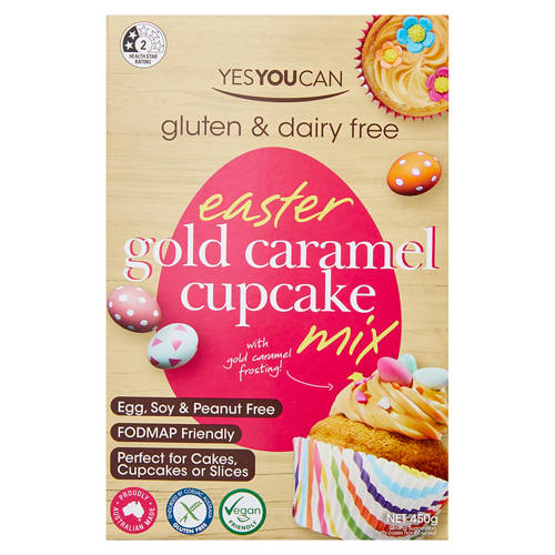 Front shot 2, Gluten Free Cupcake Mix 450g