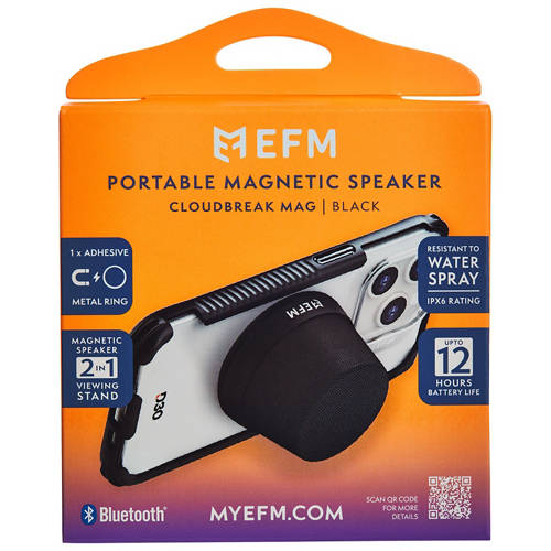 Front shot 2, Cloudbreak Magnetic Bluetooth Speaker