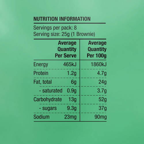 Nutrients 1, Astro Brownies 8 Pack