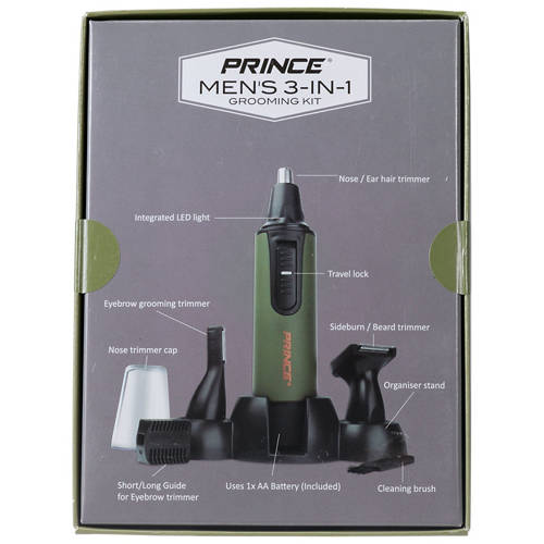Front shot 4, Men's 3 in 1 Grooming Kit