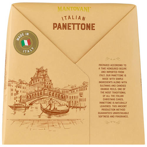 Front shot 3, Panettone Traditional 900g
