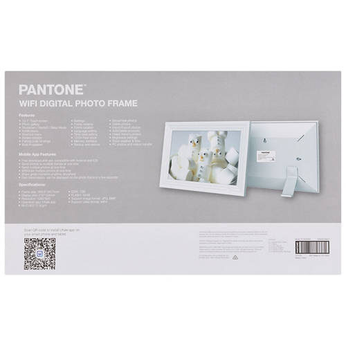Front shot 5, Pantone WIFI 10.1" Digital Photo Frame