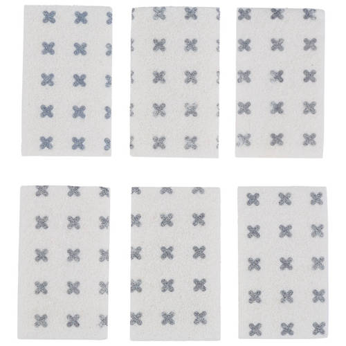 Front shot 2, Microfibre Sponge with Scourer 3 Pack