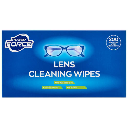 Front shot 2, Lens Cleaning Wipes 200 Pack