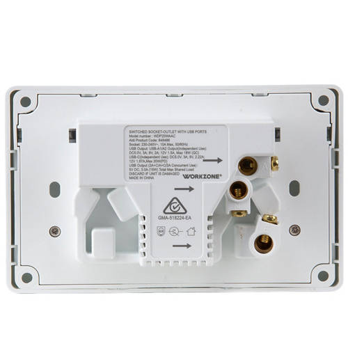 Front shot 3, Double USB Power Point