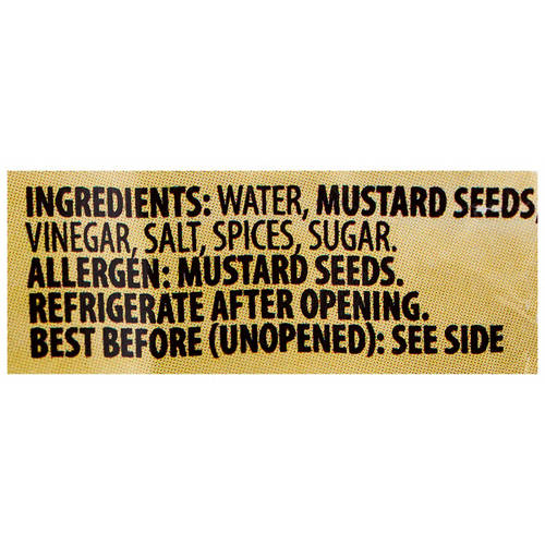 Ingredients 1, German Mustard in Beer Mug 255g