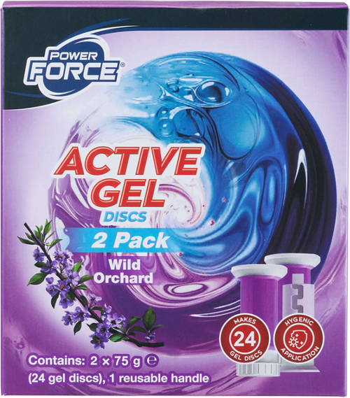 Front shot 3, Assorted Toilet Active Gel Discs 2 Pack