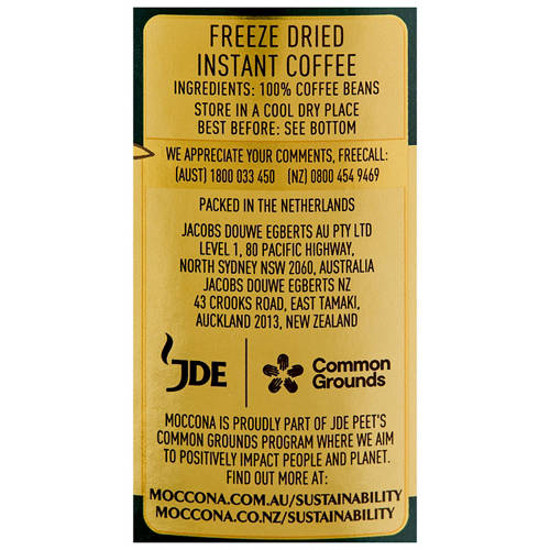 Ingredients 1, Classic Instant Coffee Espresso 400g