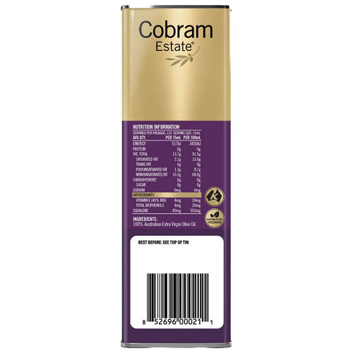 Front shot 3, Australian Extra Virgin Olive Oil 2L