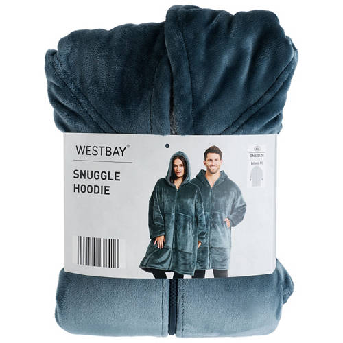 Front shot 2, Adult's Snuggle Hoodie