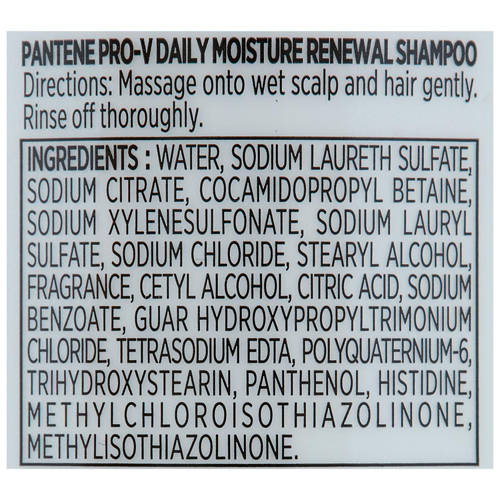 Ingredients 1, Assorted Shampoo or Conditioner 80ml/90ml
