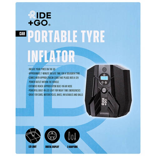 Front shot 4, Portable Tyre Inflator