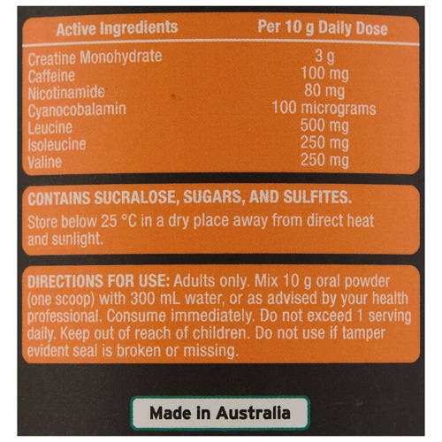 Ingredients 1, Supplement Powders