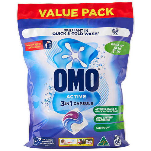 Front shot 2, Laundry Capsules 60 Pack