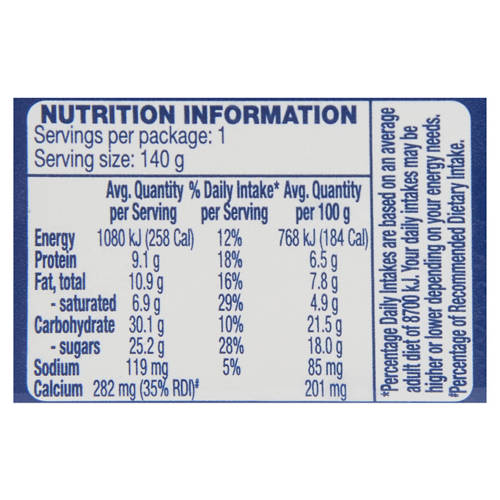Nutrients 1, Cookies & Cream Yogurt Mix Ins 140g