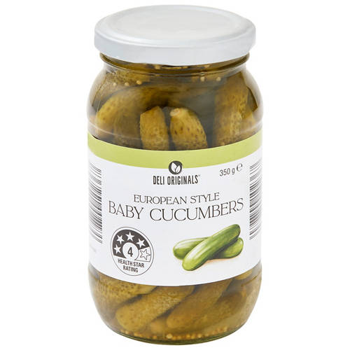 Baby Cucumbers (350g) at Aldi