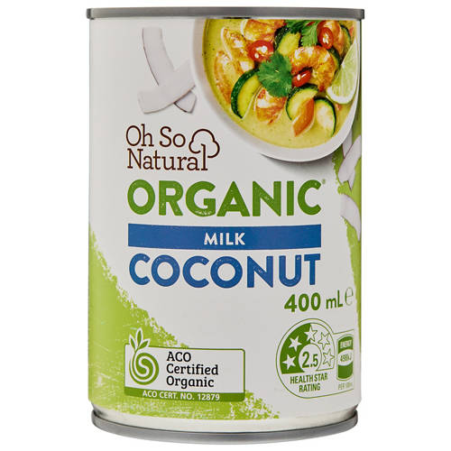 Front shot 2, Organic Coconut Milk 400ml