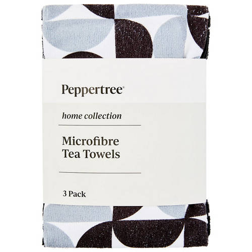 Front shot 2, Microfibre Tea Towel 3 Pack