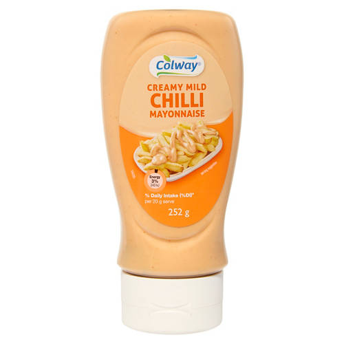 Front shot 2, Creamy Mild Chilli Mayonnaise 252g