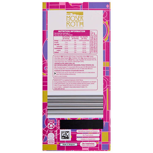 Front shot 2, Milk Chocolate & Caramel Biscuit Chocolate 100g
