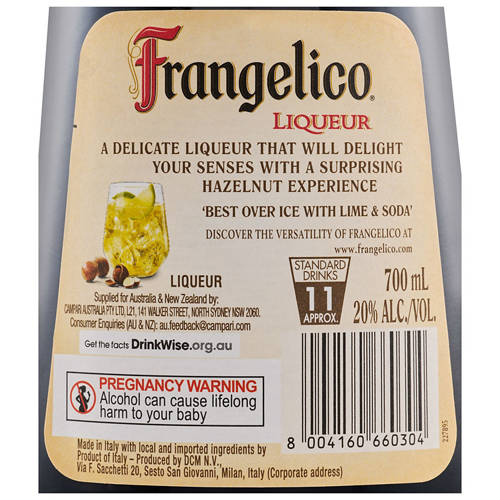 Front shot 3, Liqueur 700ml