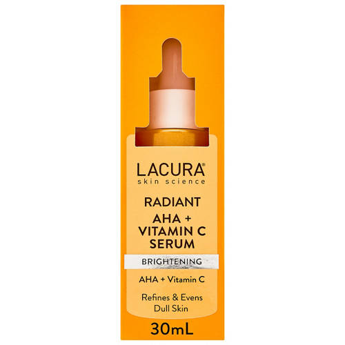 Front shot 3, Radiant AHA+ Vitamin C Serum 30ml