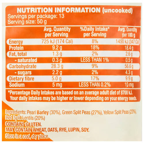 Nutrients 1, Soup Mix 650g