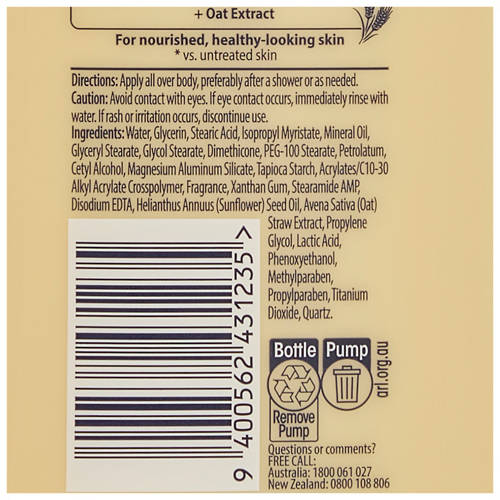 Nutrients 1, Body Lotion 750ml