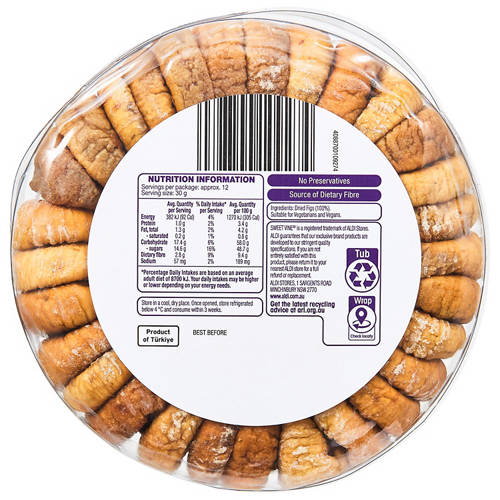 Front shot 3, Dried Garland Figs 375g