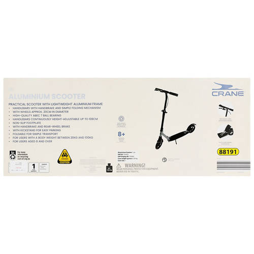 Front shot 5, Aluminium Scooter