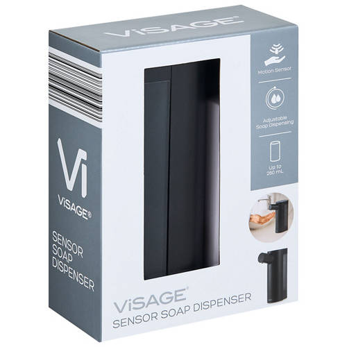 Front shot 2, Sensor Soap Dispensor, Black