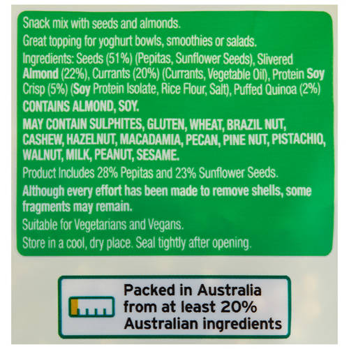 Ingredients 1, Protein Mix 240g