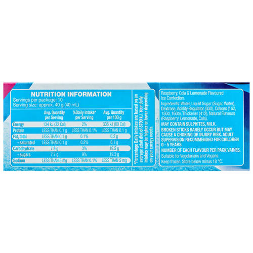 Nutrients 1, Joey Pops 10 Pack 400ml