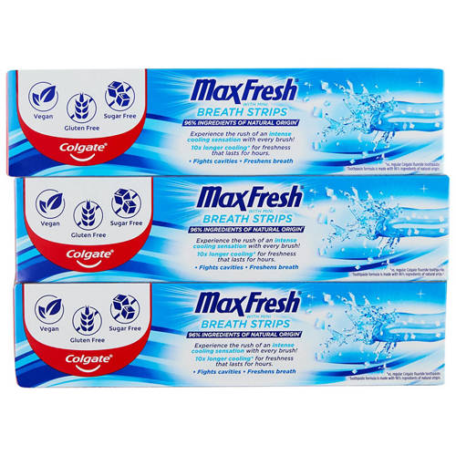 Front shot 3, Max Fresh Toothpaste 3 x 200g