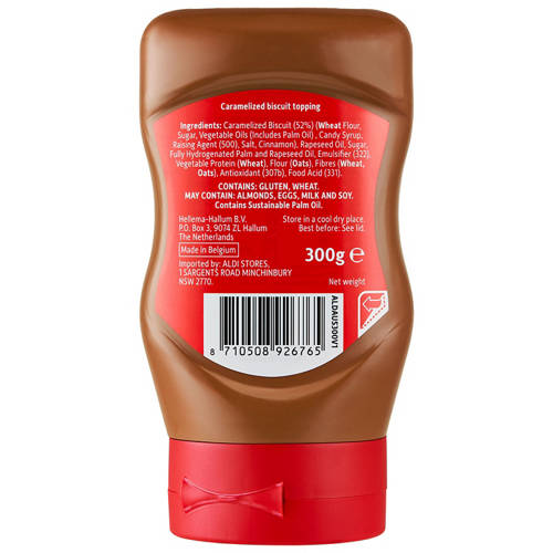 Front shot 3, Speculoos Topping 300g