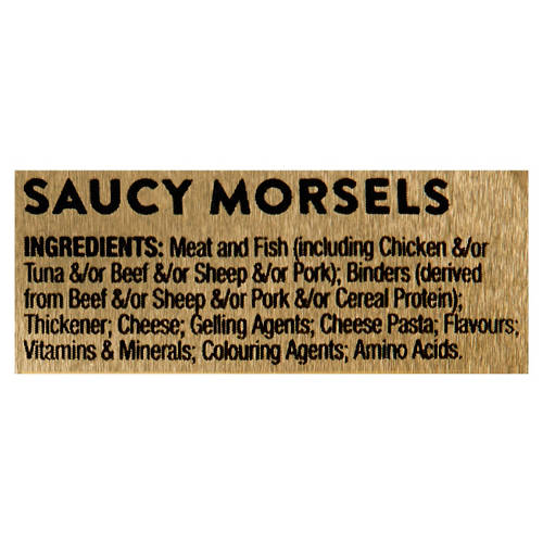 Ingredients 1, Assorted Cat Food 75g