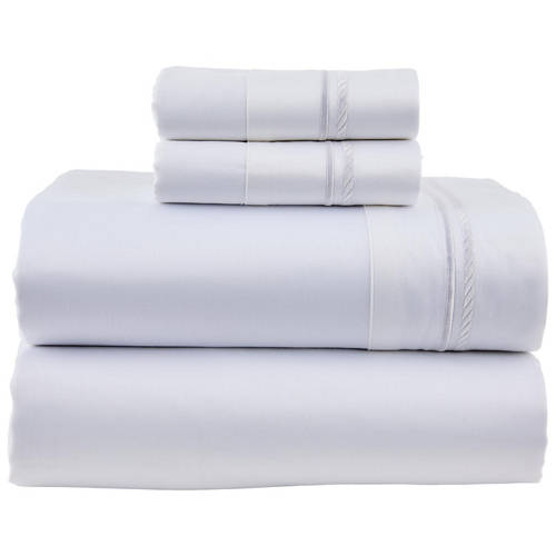410 Thread Count Fitted Sheet Set – Queen Size Product Image Front shot 01