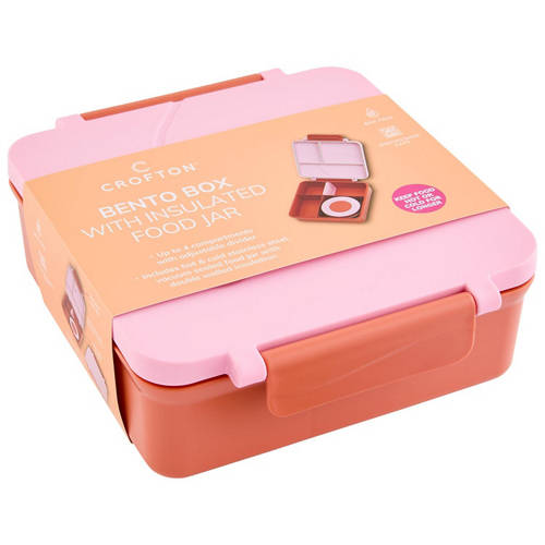 Bento Box with Insulated Food Jar