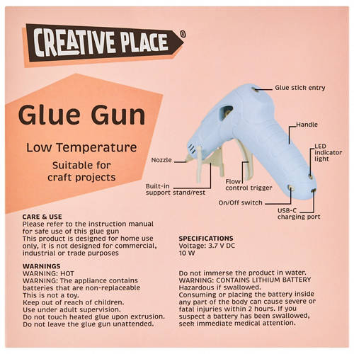 Front shot 4, Glue Gun or Glue Gun Refills