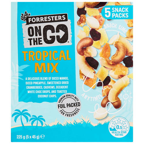 Front shot 2, Premium Tropical Mix 225g